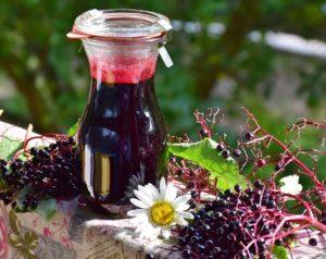 Holunderbeeren Saft