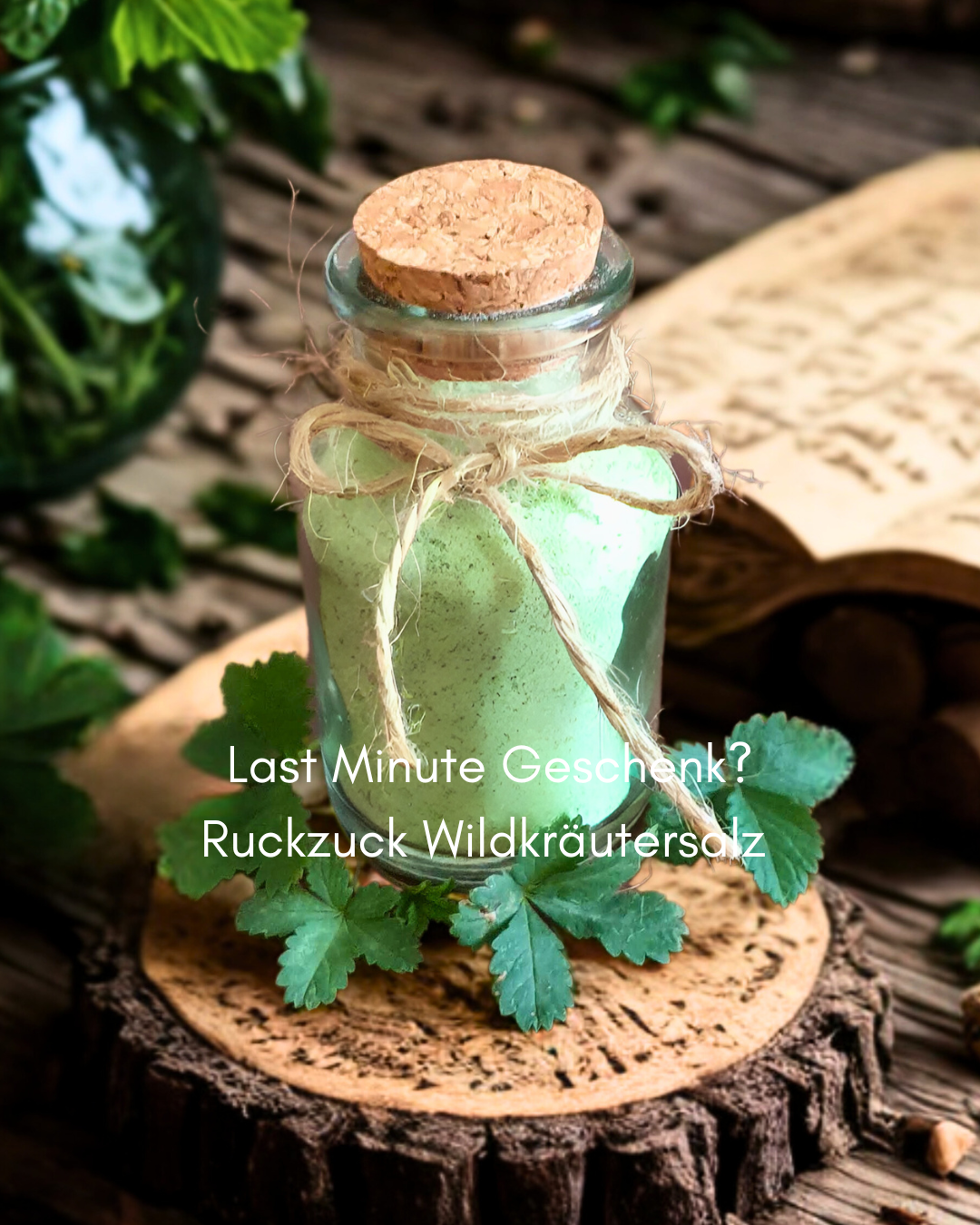 Wildkräutersalz DIY