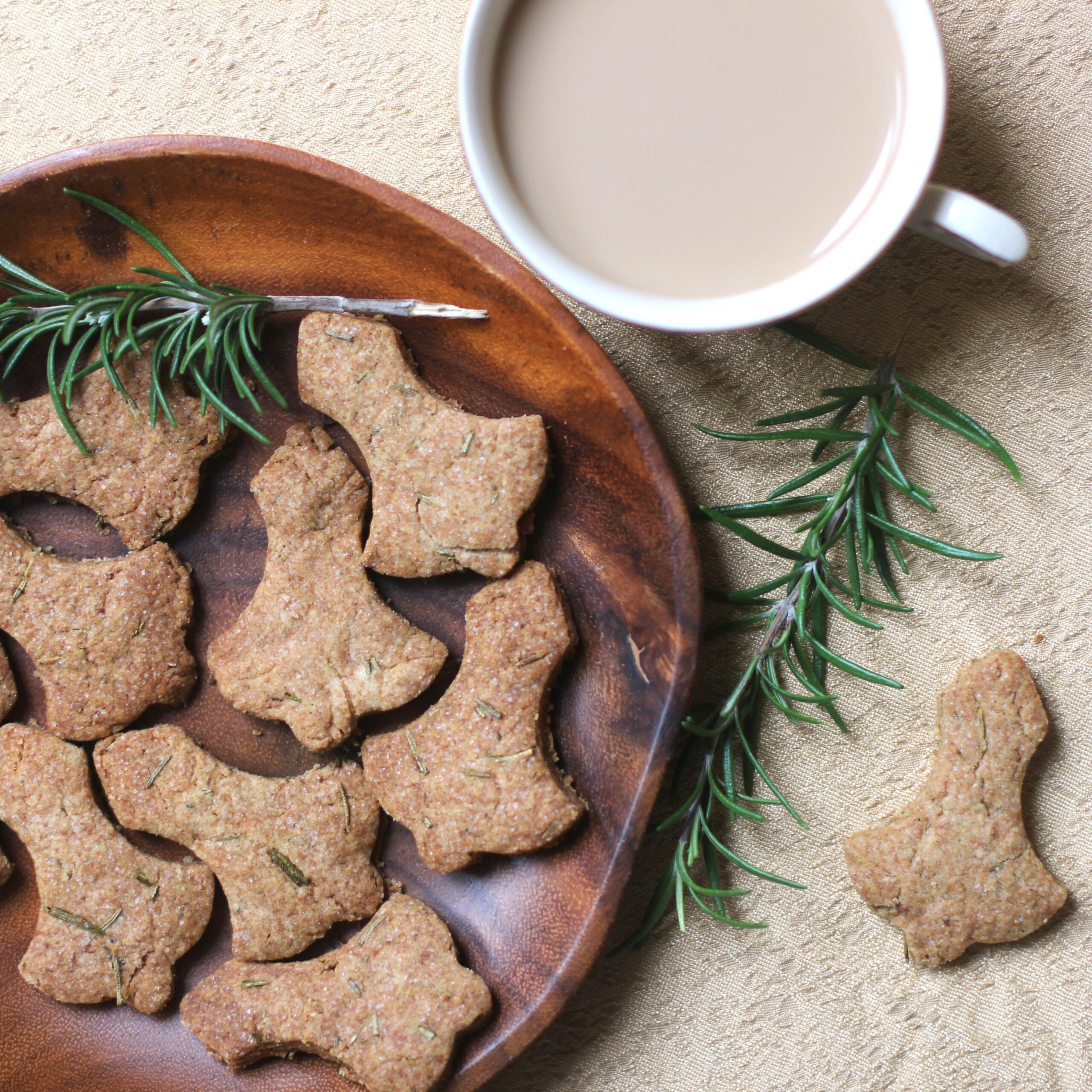 Weihnachtskekse mit Kräutern